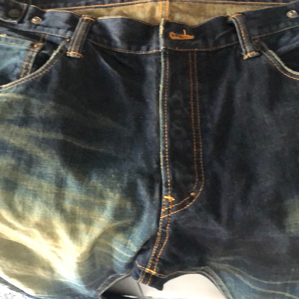 40x36 PRPS Distressed Jeans Made In Japan